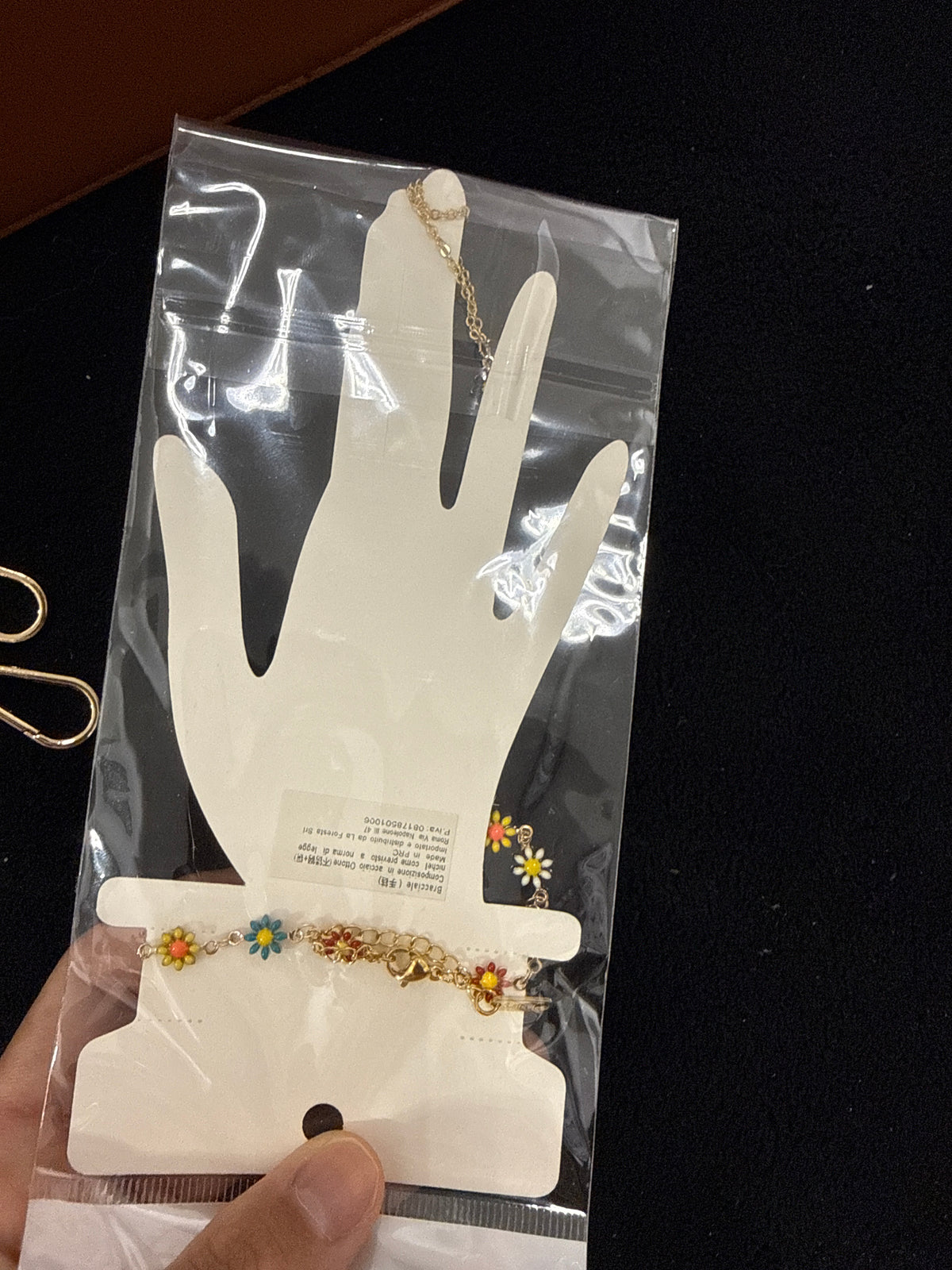 Butterfly Hand Chain - Bracciale Schiava con Anello Farfalla Strass | Gioiello Elegante Oro