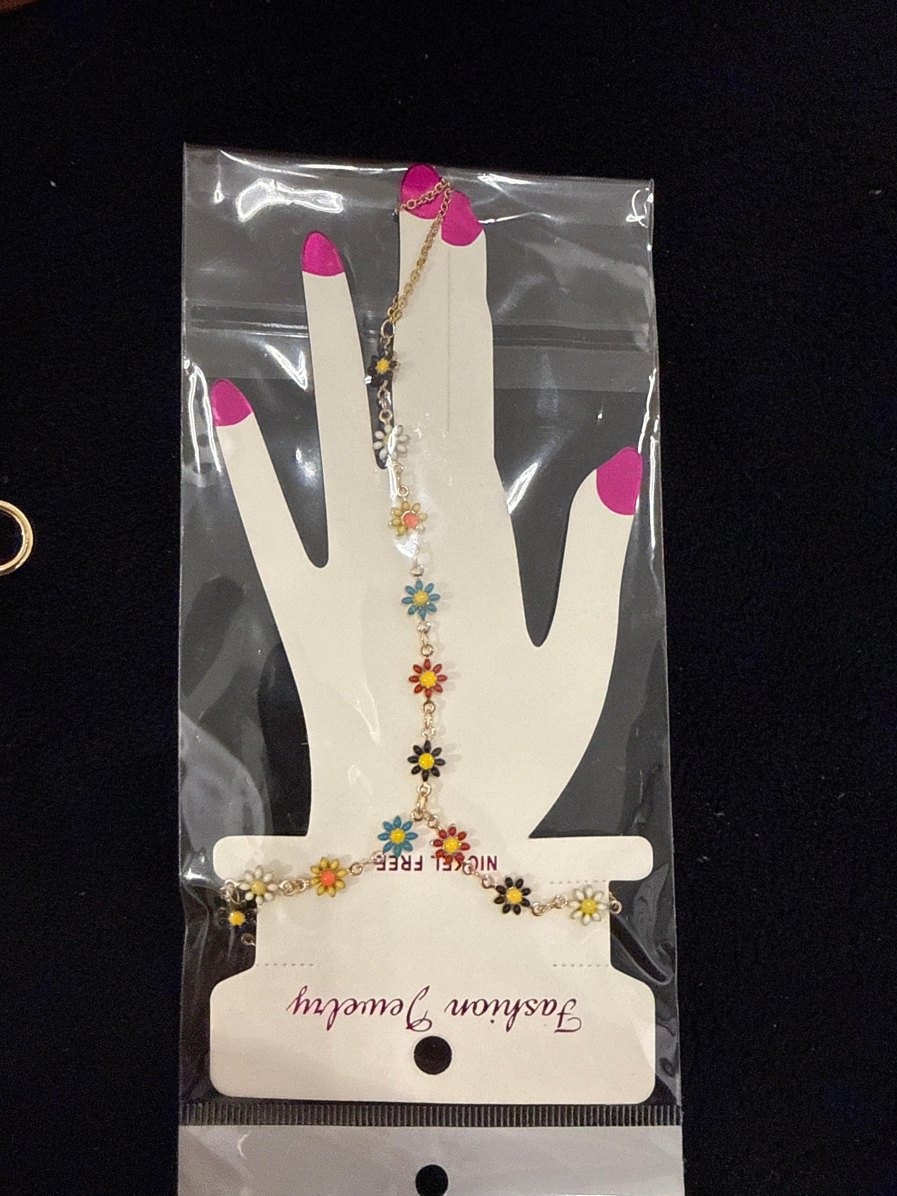 Butterfly Hand Chain - Bracciale Schiava con Anello Farfalla Strass | Gioiello Elegante Oro